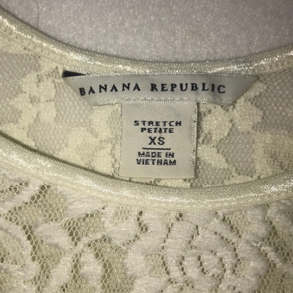Lace Banana Republic Top - Picture 7 of 8